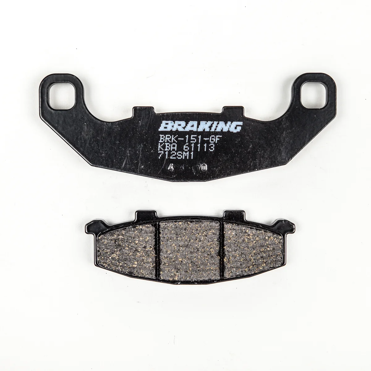 Braking 712SM1 Semi-Metallic Brake Pads - High-Performance Brakes for Powersports Vehicles