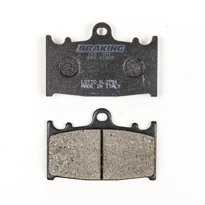 Braking 715SM1 Semi-Metallic Brake Pads - High-Performance, Durable Brake Pads for Powersports Vehicles