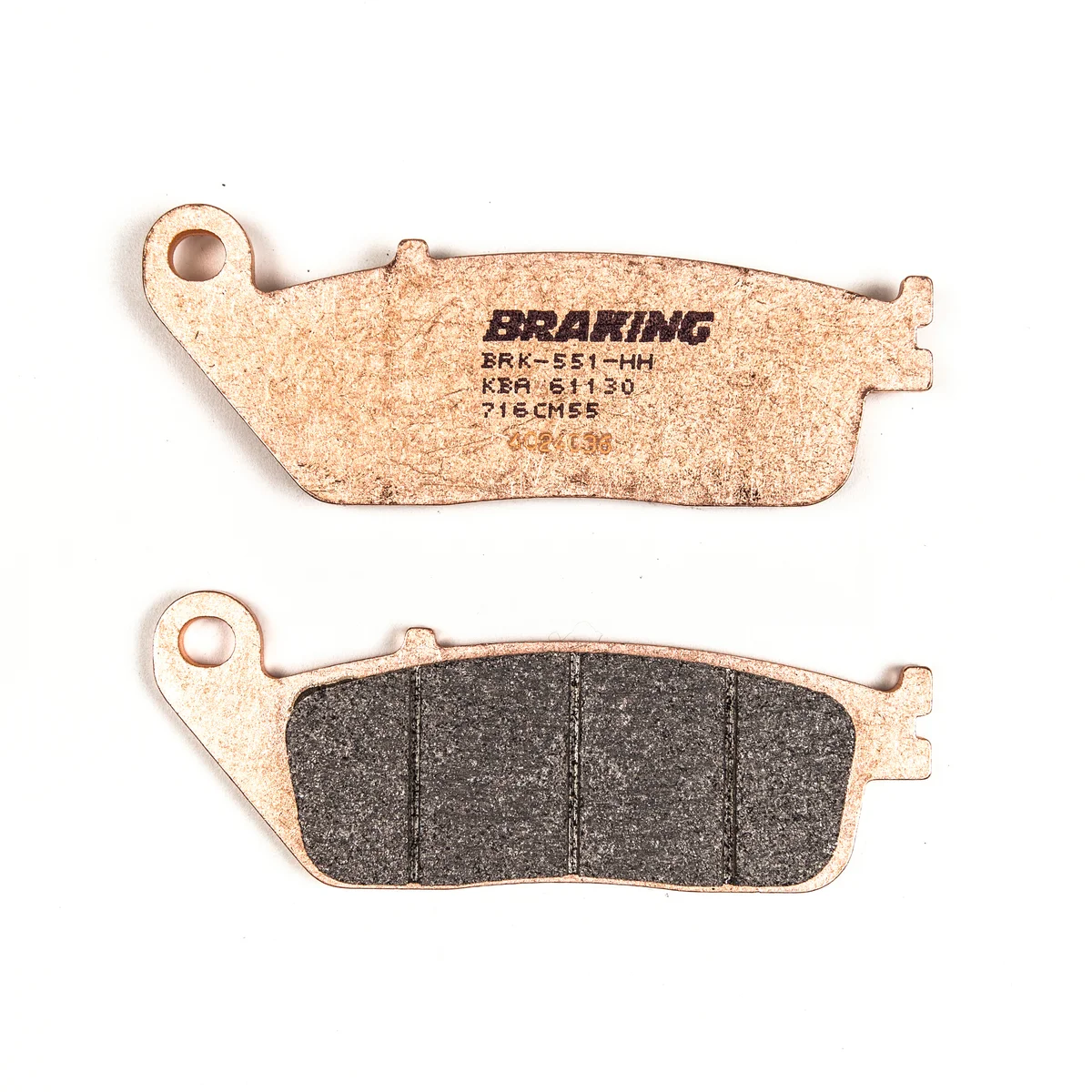 Braking 716CM55 Sintered Sport Brake Pads - High-Performance Motorcycle Brake Pads
