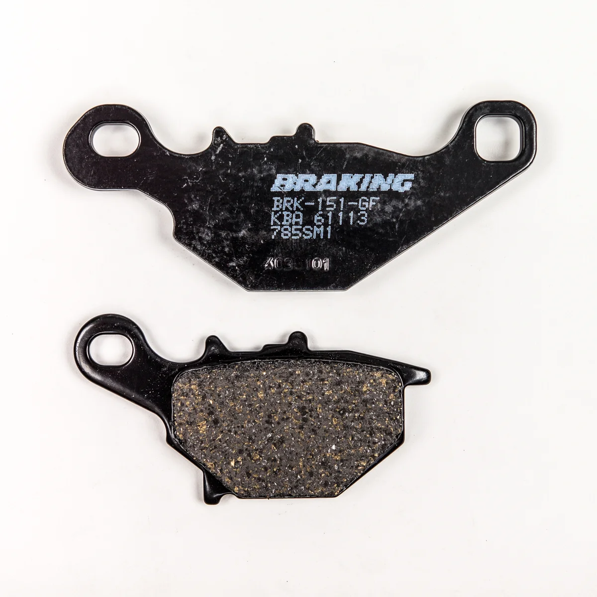 Braking 785SM1 Semi-Metallic Brake Pads - High-Performance Brakes for Powersports Vehicles