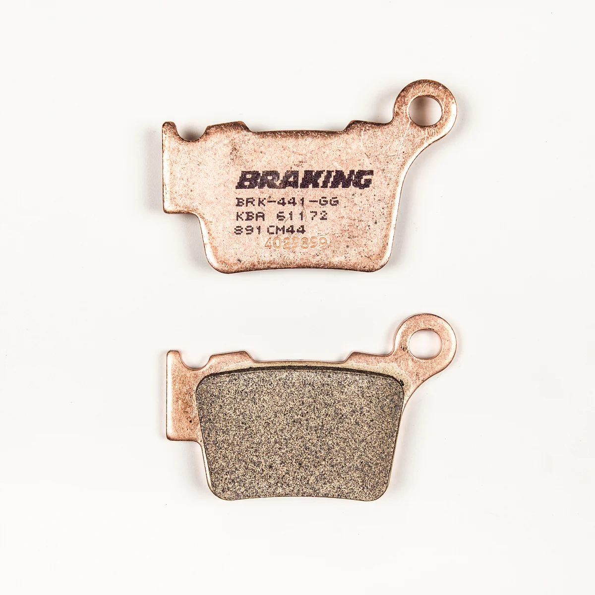Braking 891CM44 Sintered Sport Brake Pads - High-Performance Motorcycle Brake Pads
