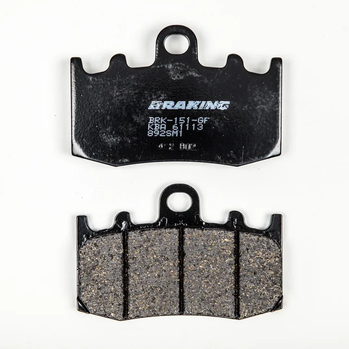 Braking 892SM1 Semi-Metallic Brake Pads - High-Performance Brakes for Powersports Vehicles