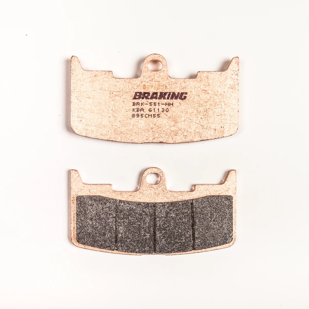 Braking 895CM55 Sintered Sport Brake Pads - High-Performance Motorcycle Brake Pads
