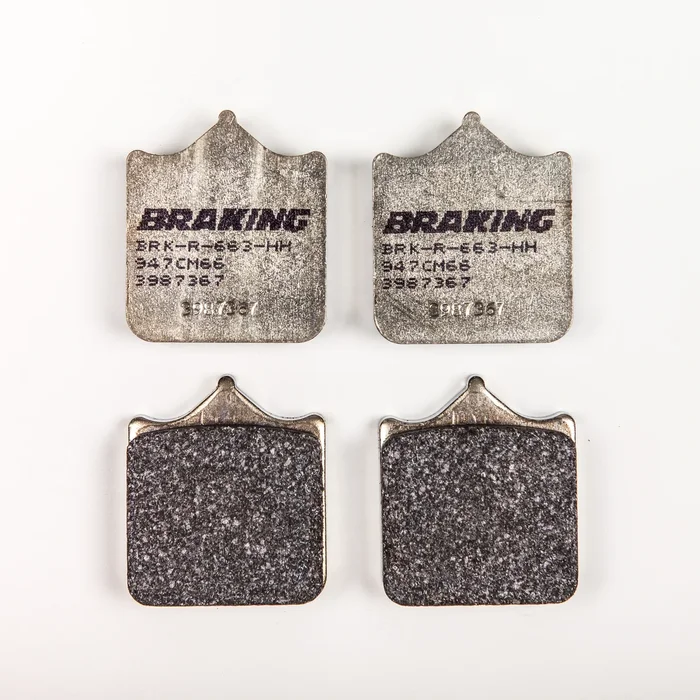 Braking 947CM66 Sintered High-Performance Brake Pads - Superior Stopping Power for Powersports Vehicles