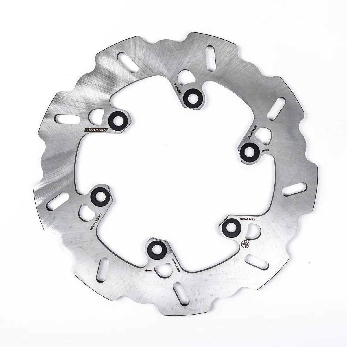 Braking YA08RID Stainless Steel Racing Rotor - Durable Brake Disc for High-Performance Powersports