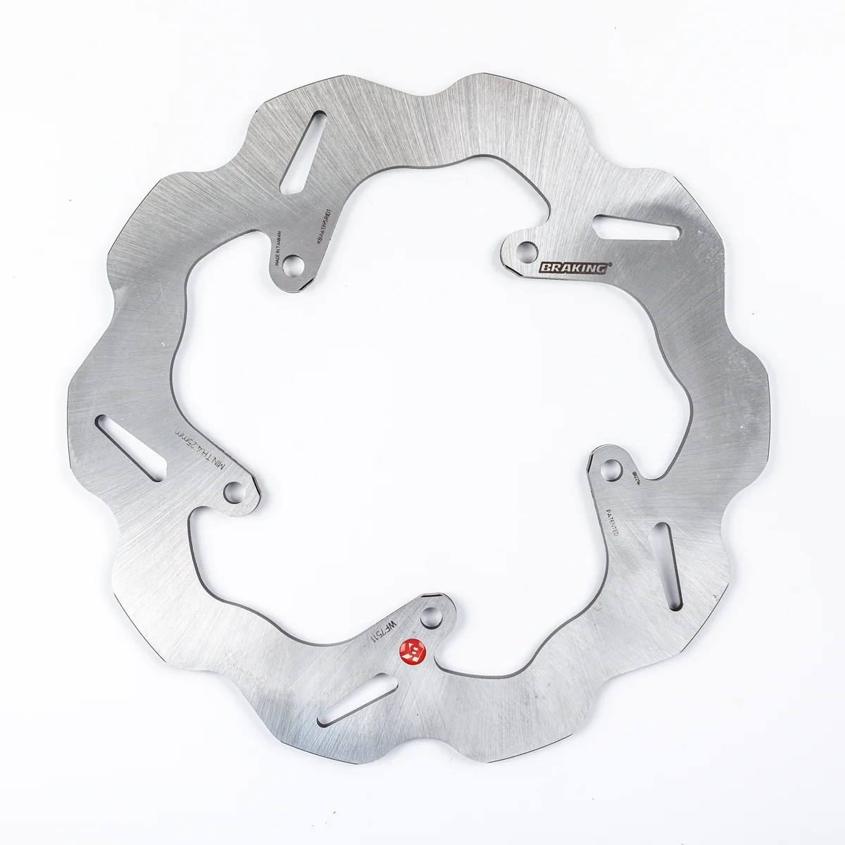 Braking WF7511 Stainless Steel Racing Rotor - Durable Braking System for High-Performance Powersports