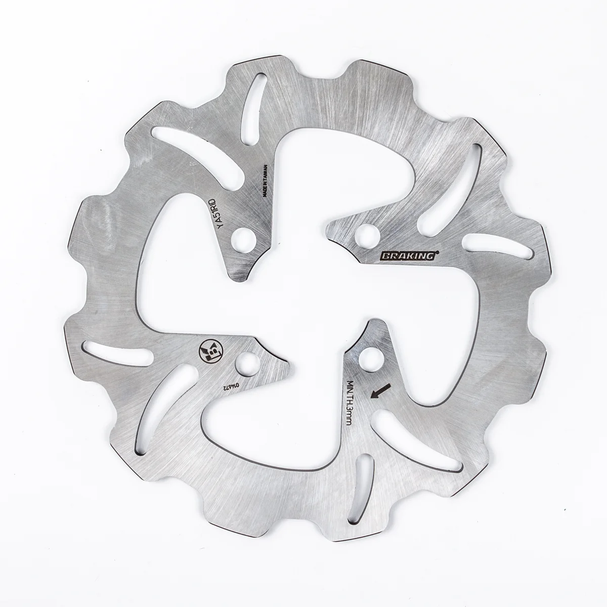 Braking YA51RID Rear Brake Rotor - High-Performance Brake Disc for Powersports Vehicles