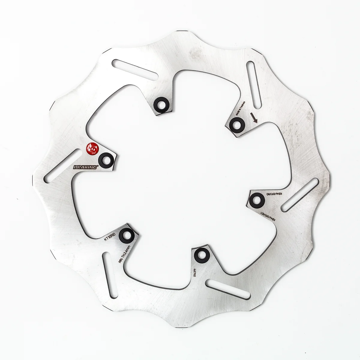 Braking KT10RID Fixed Rotor - Durable Off-Road Brake Kit for Powersports Vehicles