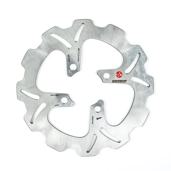 Braking WF8114 Stainless Steel Racing Rotor - Durable Brake Disc for High-Performance Motorcycles