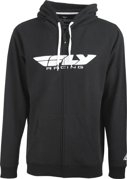Fly Racing Corporate Zip Up Hoodie - Durable Performance Hoodie for Riders