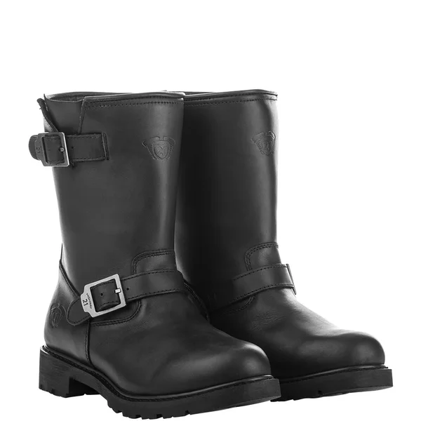HIGHWAY 21 Primary Low Engineer Boots - Water-Resistant Leather Riding Boots for Riders