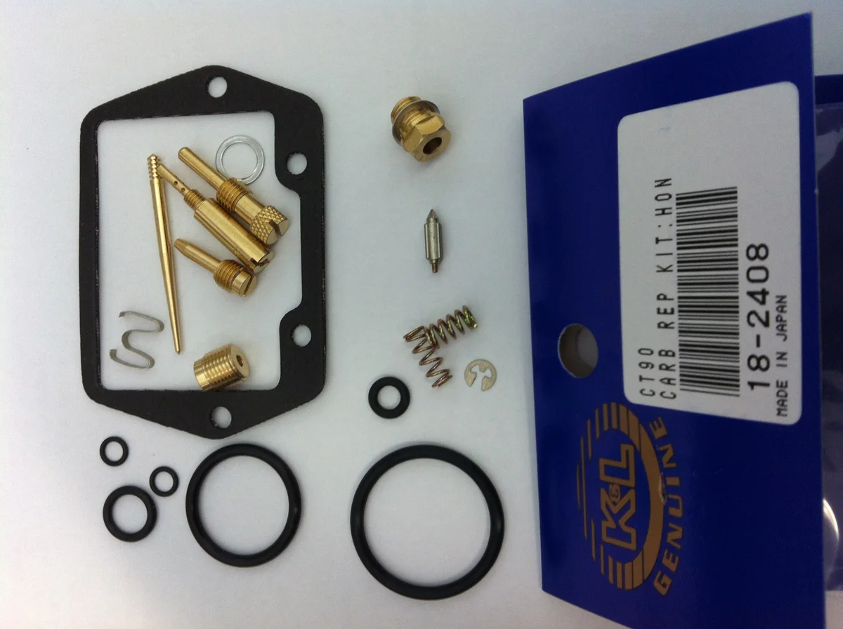 K&L 18-2408 Carburetor Repair Kit - Premium Intake/Carb/Fuel System Fix for Powersports Engines