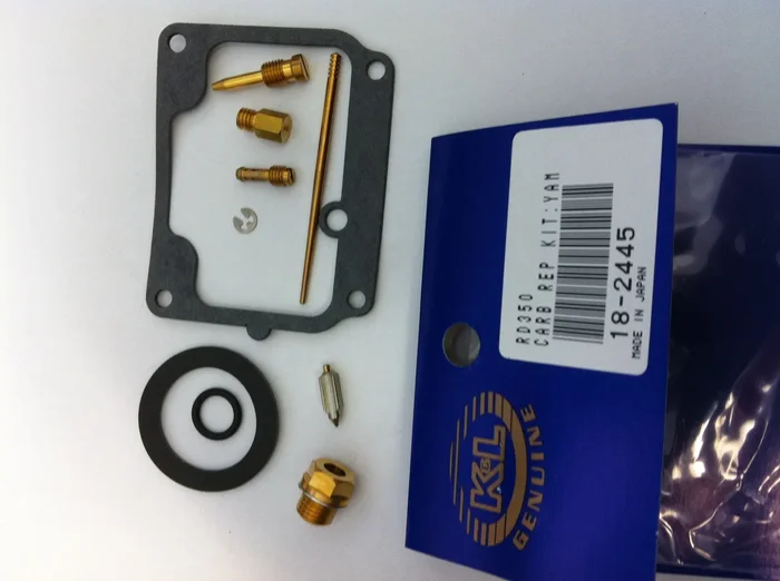 K&L 18-2445 Carburetor Repair Kit - Intake/Carb/Fuel System Fix for Powersports Engines