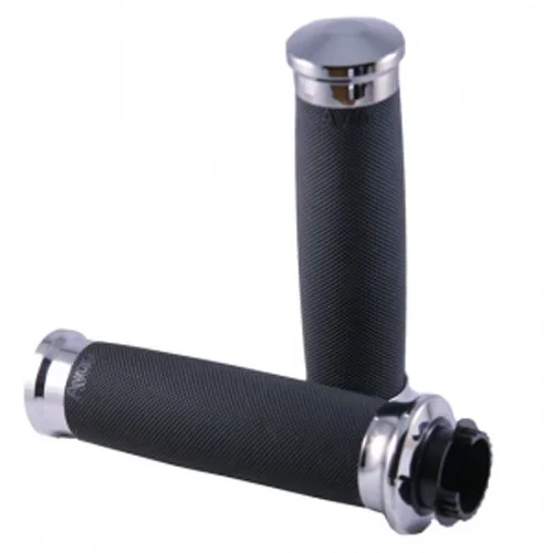 AVON MT-CC-85-CH Custom Contour Grips - Ergonomic Hand Protection for Motorcycles
