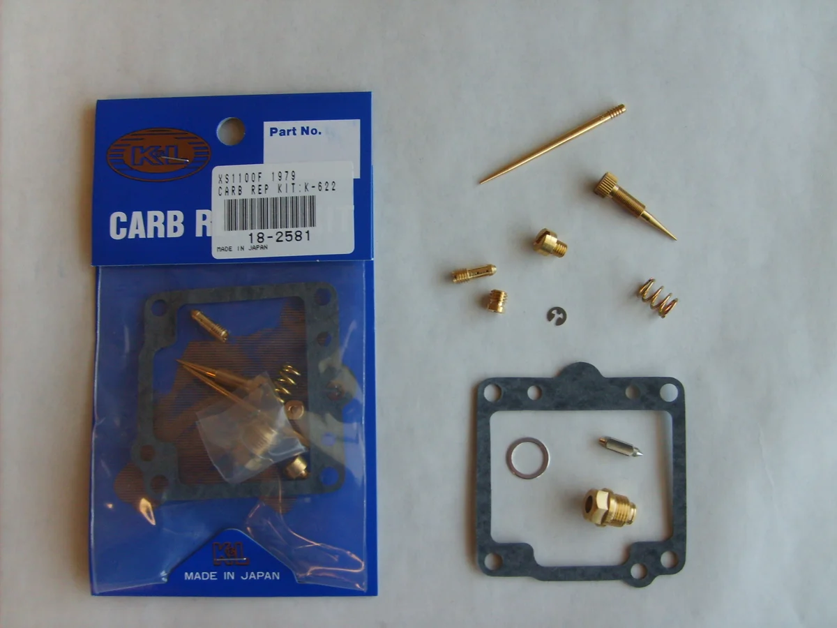 K&L 18-2581 Carburetor Repair Kit - High-Quality Intake/Carb/Fuel System Replacement