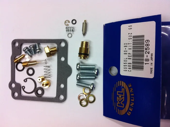 K&L 18-2589 Carburetor Repair Kit - High-Quality Intake/Carb/Fuel System Fix for Powersports Engines