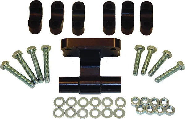 POWERMADD 3" Universal Pivot Riser Adapter - Adjustable & Durable for ATVs/UTVs