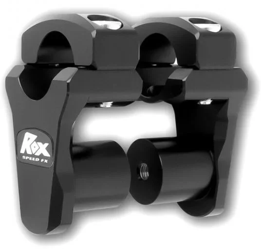 ROX Low Pro Pivoting Risers - 1.75" Rise for BMW F800GS & KTM Handlebars