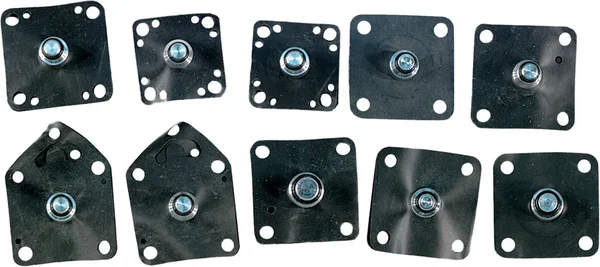 K&L 18-6638 Petcock Diaphragm - High-Quality Intake/Carb/Fuel System Replacement