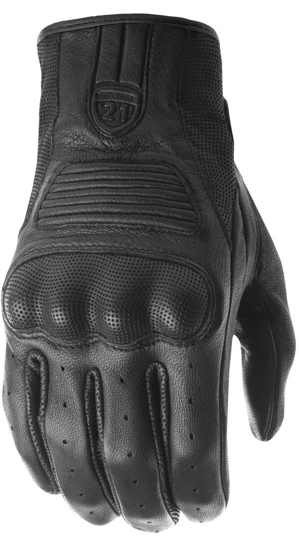 HIGHWAY 21 #5884 Haymaker Gloves - Durable Motorcycle Riding Gloves with Reinforced Protection