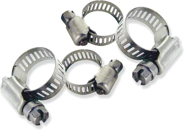 Motion Pro 12-0022 Stainless Steel Hose Clamps – Durable, Corrosion-Resistant for Intake/Carb/Fuel Systems