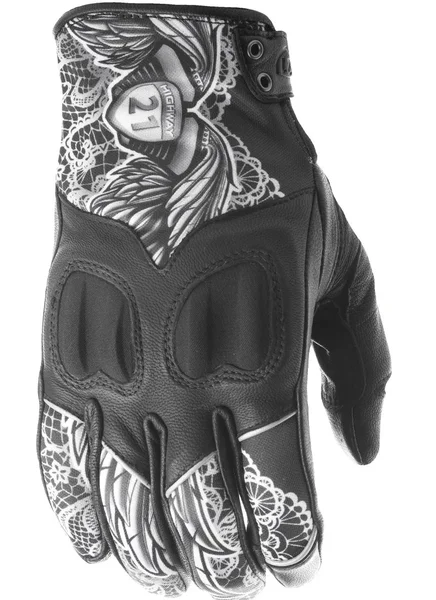 HIGHWAY 21 Women's Vixen Gloves - Durable Motorcycle Riding Gloves with Enhanced Grip & Protection