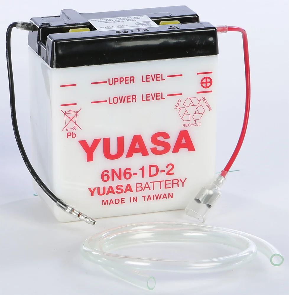 YUASA YUAM2662B 6V & 12V Yumicron Battery - Reliable Power for Powersports & Vehicles