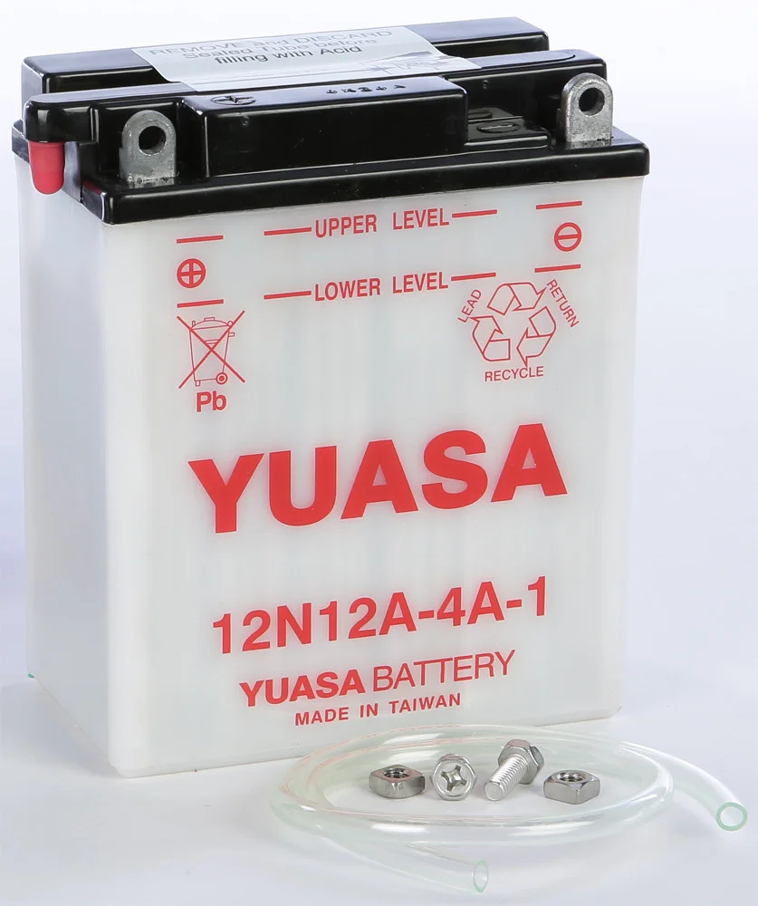 YUASA YUMICRON 6V/12V Standard Battery - Durable Power Solution for Powersports & Vehicles