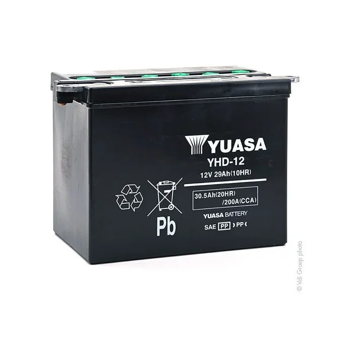 YUASA Yumicron 6V/12V Battery - Durable Standard Power Source for Powersports