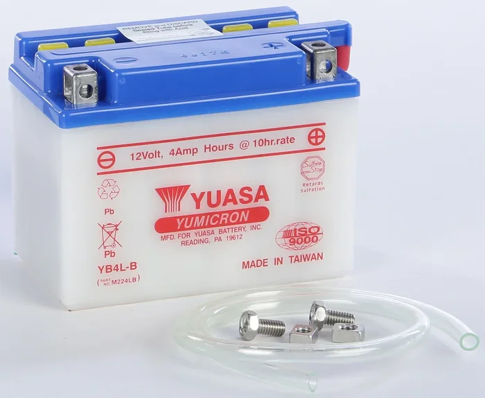 YUASA YUAM224LB 6V/12V Yumicron Battery - Reliable Power for Powersports & Vehicles