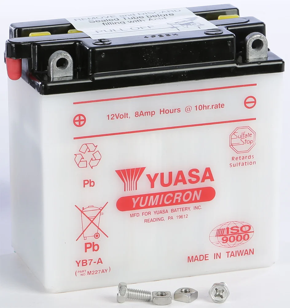 YUASA YUAM227AY 6V & 12V Standard Yumicron Battery – Reliable Power for Powersports & Vehicles
