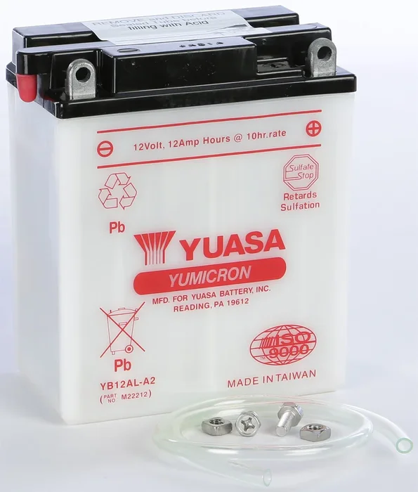 YUASA Yumicron 6V & 12V Dual Voltage Battery - Reliable Power for Powersports Equipment