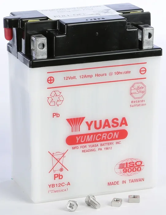 YUASA YUAM222CA 6V/12V Standard Yumicron Battery – Reliable Power for Powersports & Vehicles