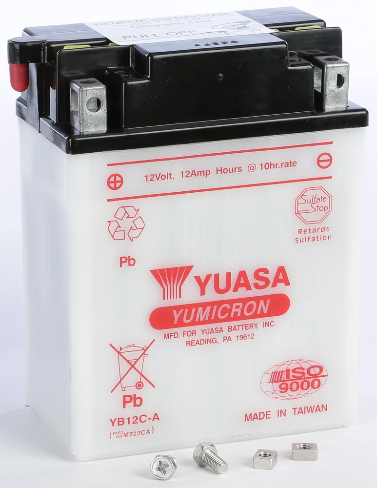 YUASA YUAM222CA 6V/12V Standard Yumicron Battery – Reliable Power for Powersports & Vehicles