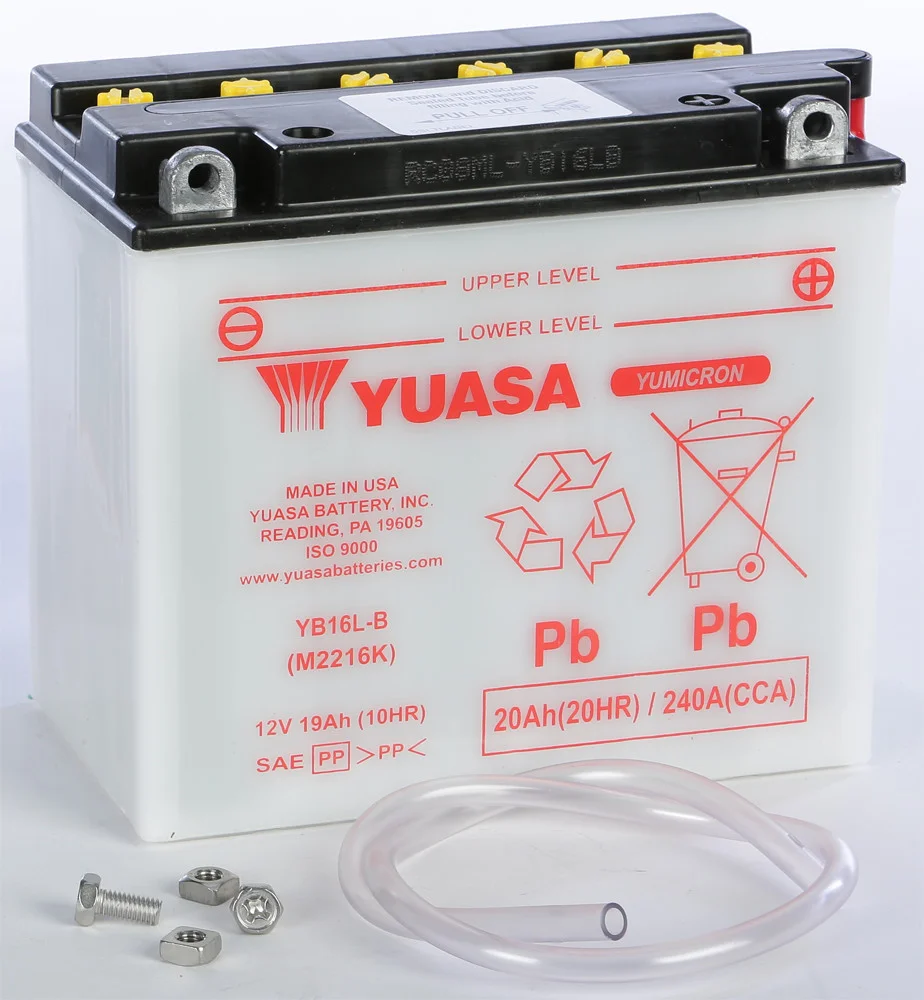 YUASA - YUAM2216K - 6V and 12V Standard Yumicron Battery