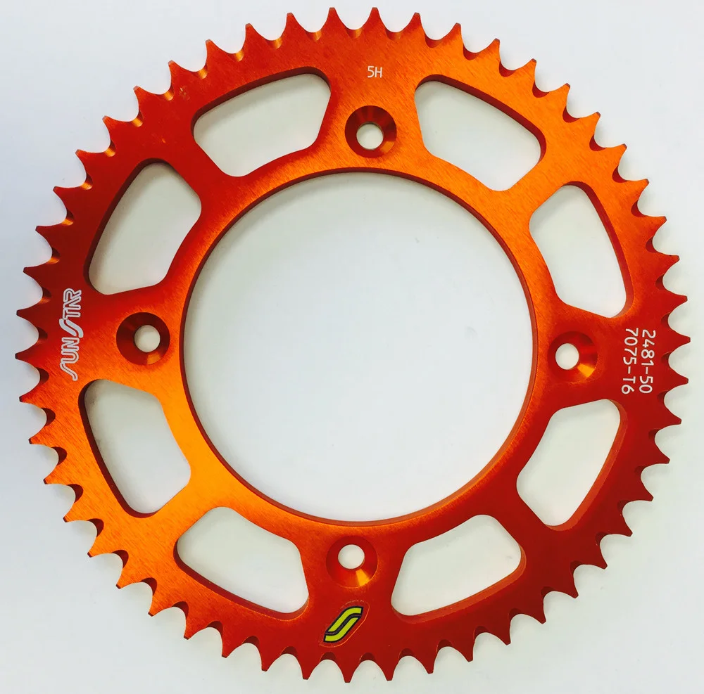 SUNSTAR - 5-248150OR - Works Triplestar Rear Aluminum Sprocket