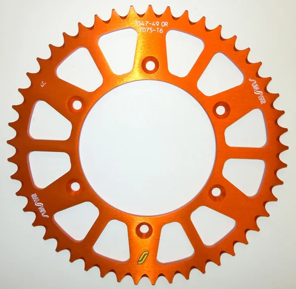 SUNSTAR - 5-354748OR - Works Triplestar Rear Aluminum Sprocket