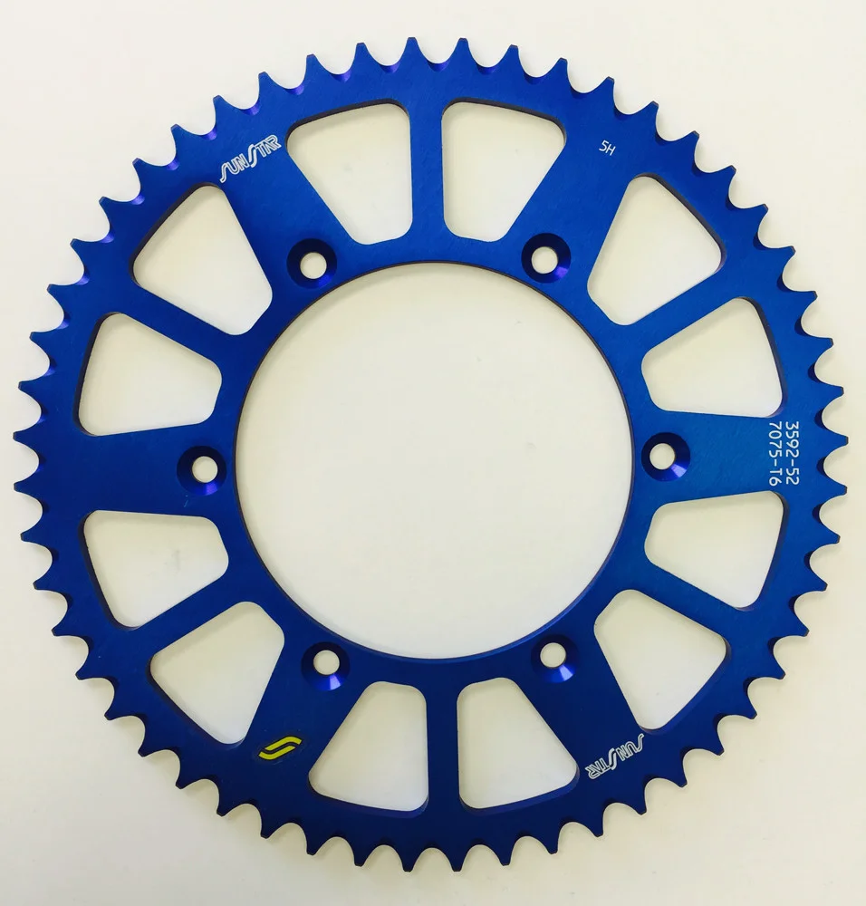 SUNSTAR - 5-359252BL - Works Triplestar Rear Aluminum Sprocket