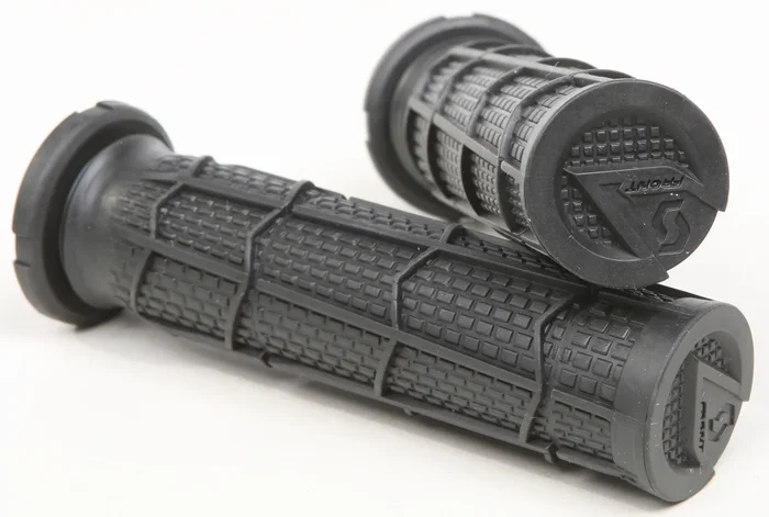 SCOTT Radial Full Waffle Grips - Enhanced Traction & Durability for Powersports Riders