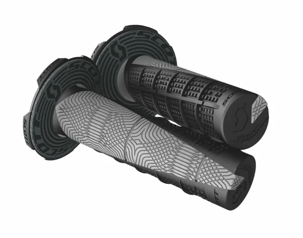 SCOTT Deuce MX Grips - Durable Motorcycle Grips for Enhanced Control and Comfort