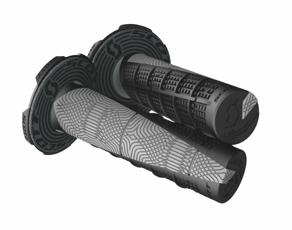 SCOTT Deuce MX Grips - Durable Motorcycle Grips for Enhanced Control and Comfort