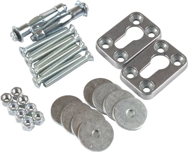 FIRE POWER Wheel Chock Hardware Replacement Kit for Trailer Towing - Durable & Reliable