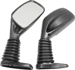 SP1 Corrosion-Free Snowmobile Mirror - True-Vision Matte Black Universal Rear View Mirror for Enhanced Safety