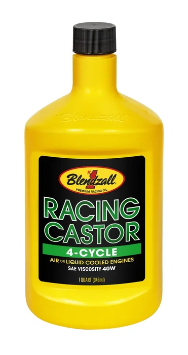 BLENDZALL F-465 Racing Castor 4-Cycle Lube - High-Performance Lubricant for Racing & Off-Road Use