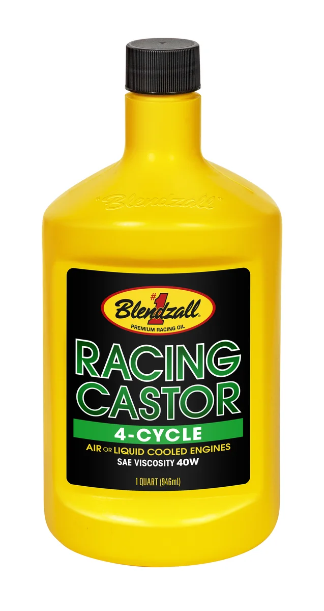 BLENDZALL F-465 Racing Castor 4-Cycle Lube - High-Performance Lubricant for Racing & Off-Road Use