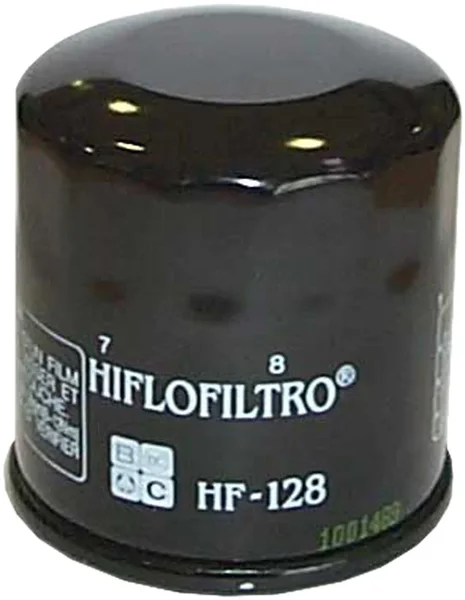 HIFLOFILTRO HF128 Oil Filter - High-Performance Engine Protection for Powersports Vehicles