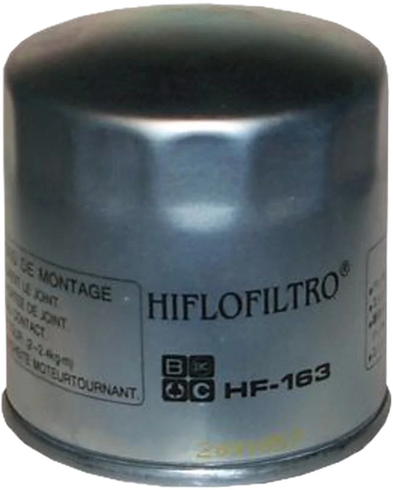 HIFLOFILTRO HF163 Oil Filter - High-Performance Engine Protection for Powersports Vehicles