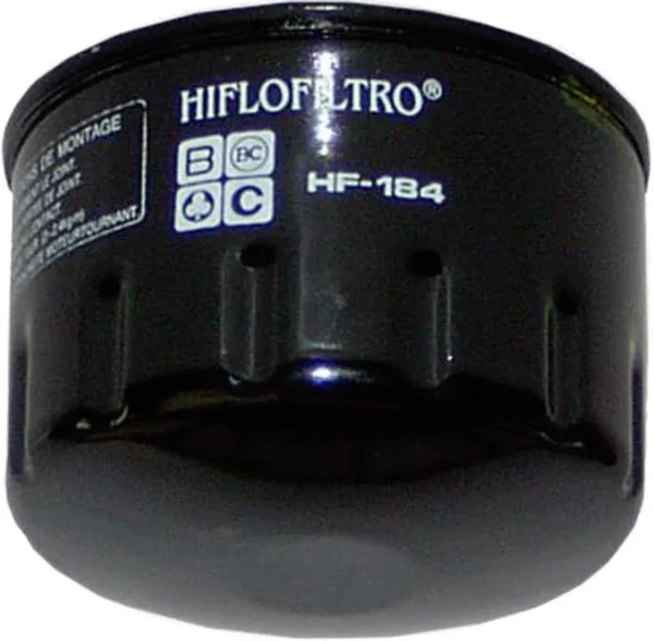 HIFLOFILTRO HF184 Oil Filter - High-Performance Engine Protection for Powersports Vehicles