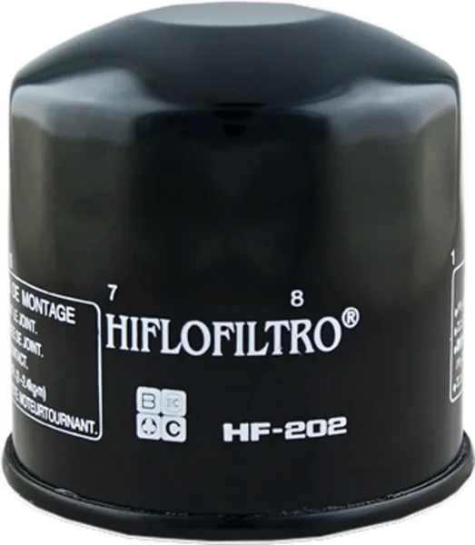HIFLOFILTRO HF202 Oil Filter - High-Performance Engine Protection for Powersports Vehicles