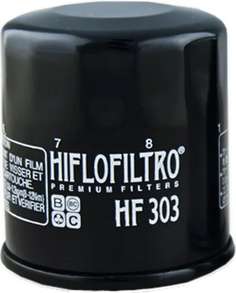 HIFLOFILTRO HF303 Oil Filter - High-Performance Engine Protection for Powersports Vehicles